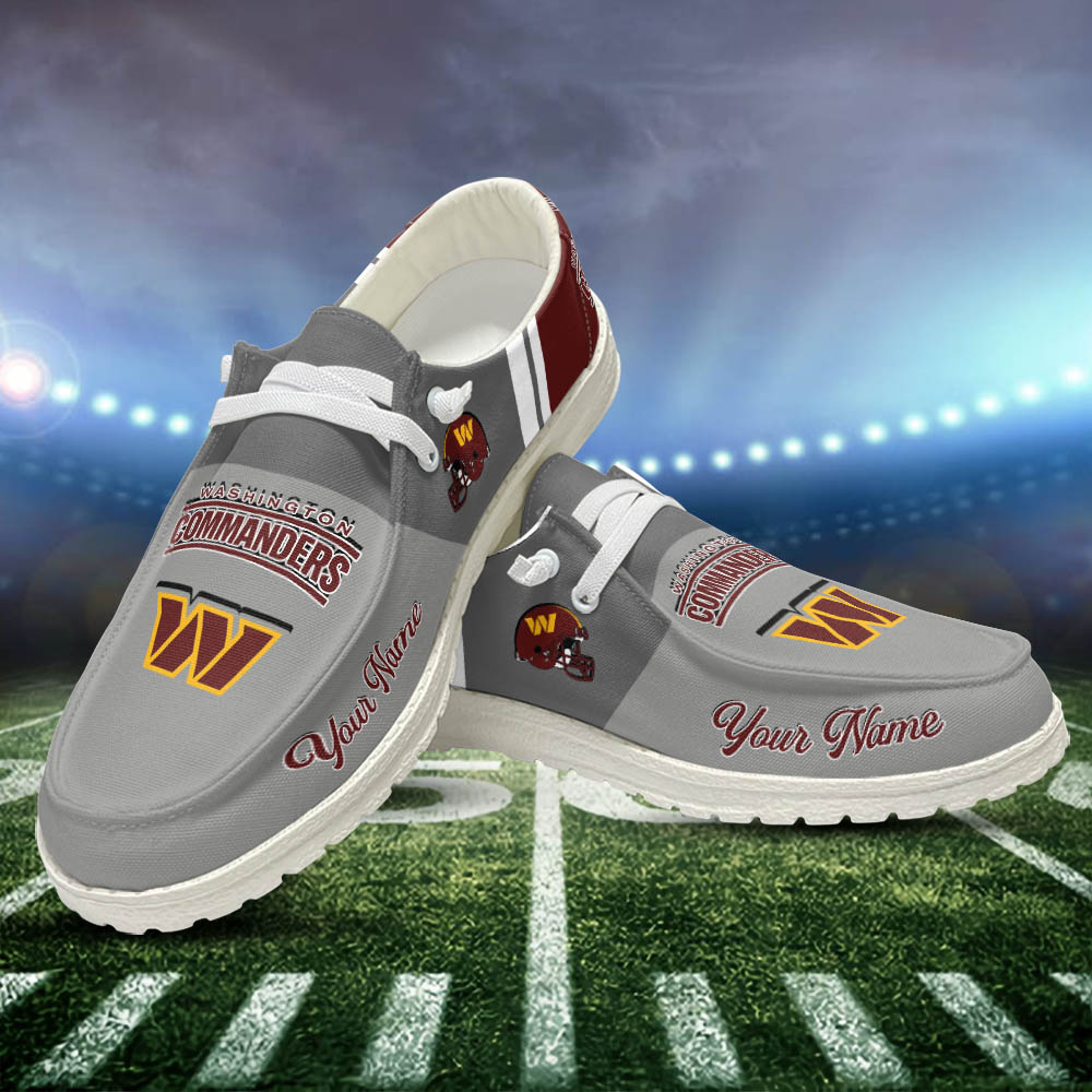 Washington Commanders Personalized Hey Dude Shoes For Men And Women ST15262