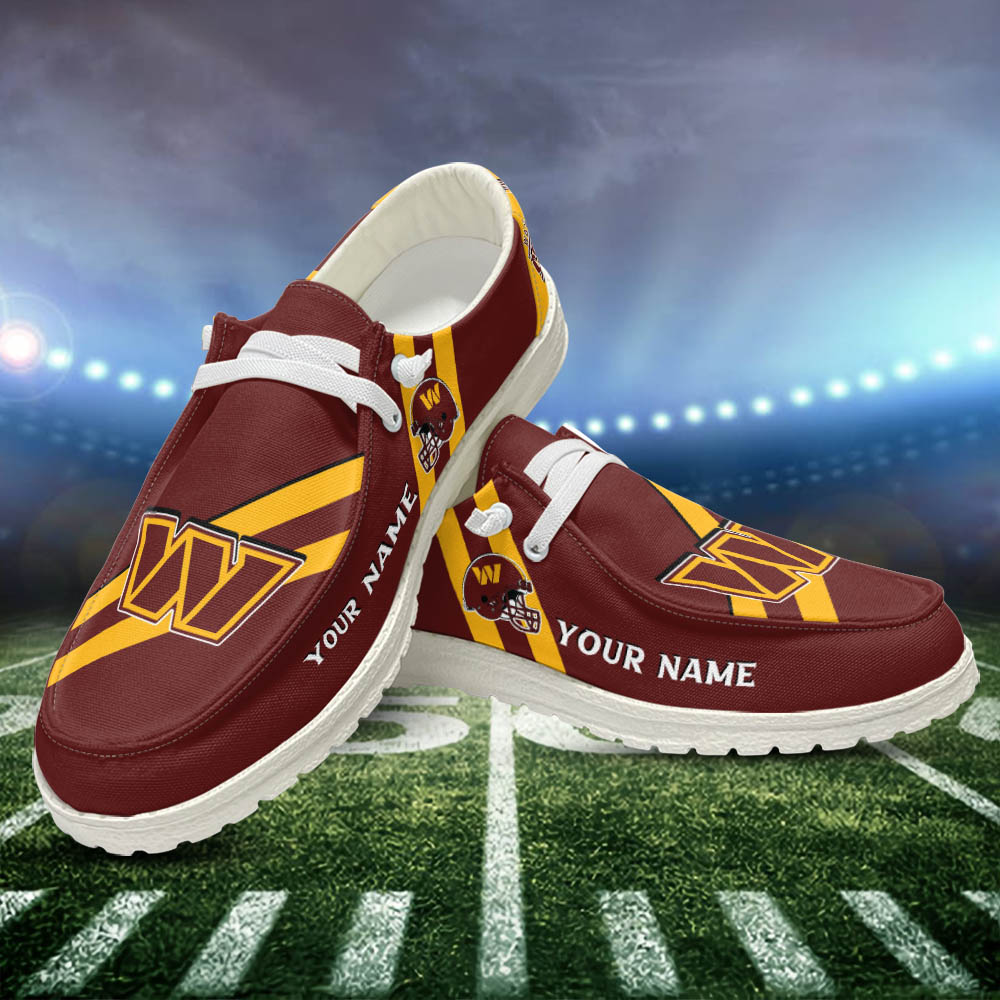 Washington Commanders Personalized Hey Dude Shoes For Men And Women ST16162