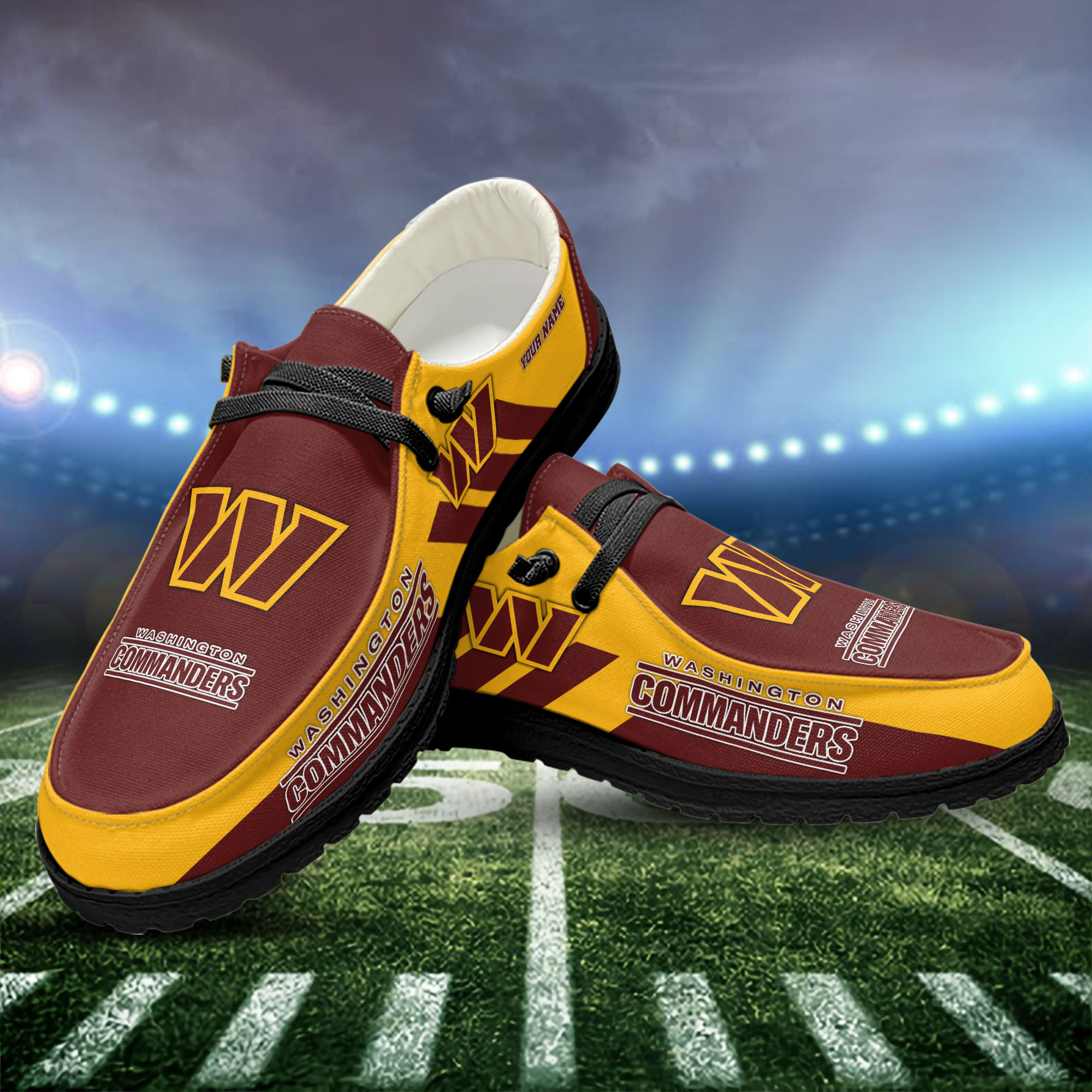 Washington Commanders Personalized Hey Dude Shoes For Men And Women ST16163