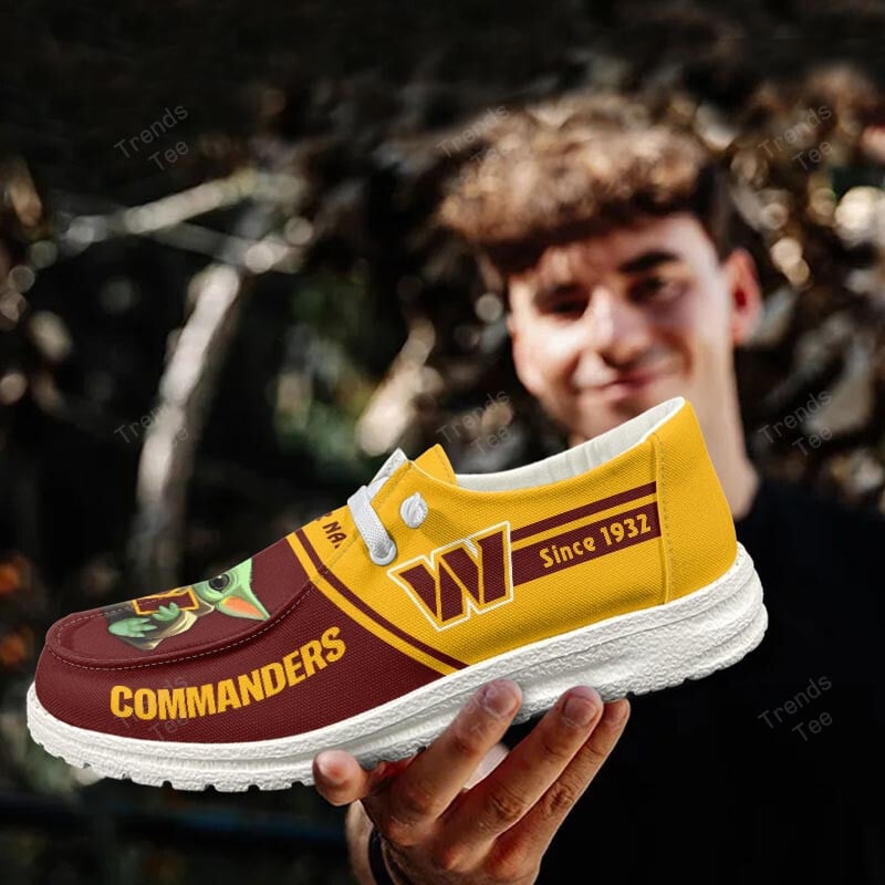 Washington Commanders Personalized Hey Dude Shoes For Men And Women ST3816