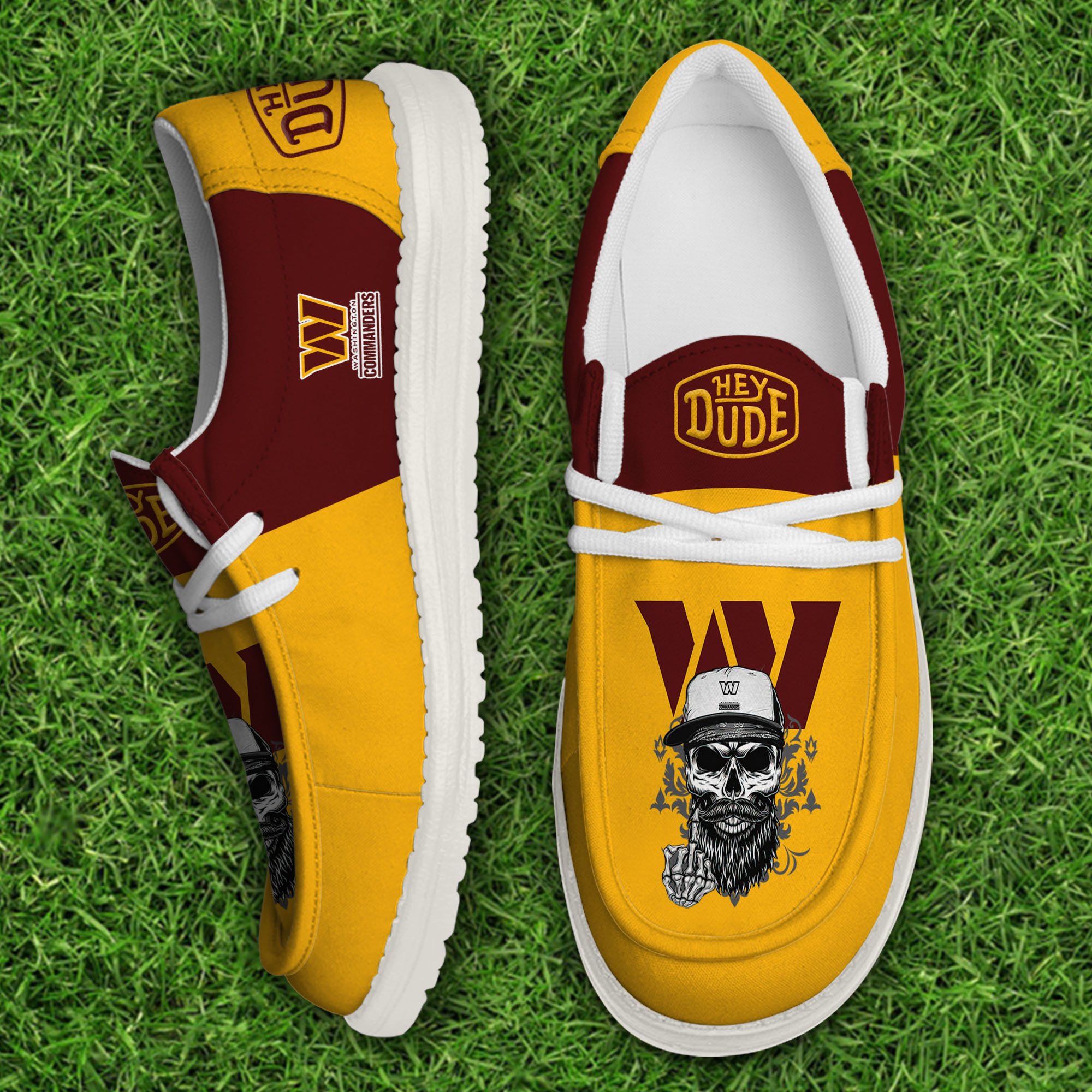 Washington Commanders Personalized Hey Dude Shoes For Men And Women ST5078