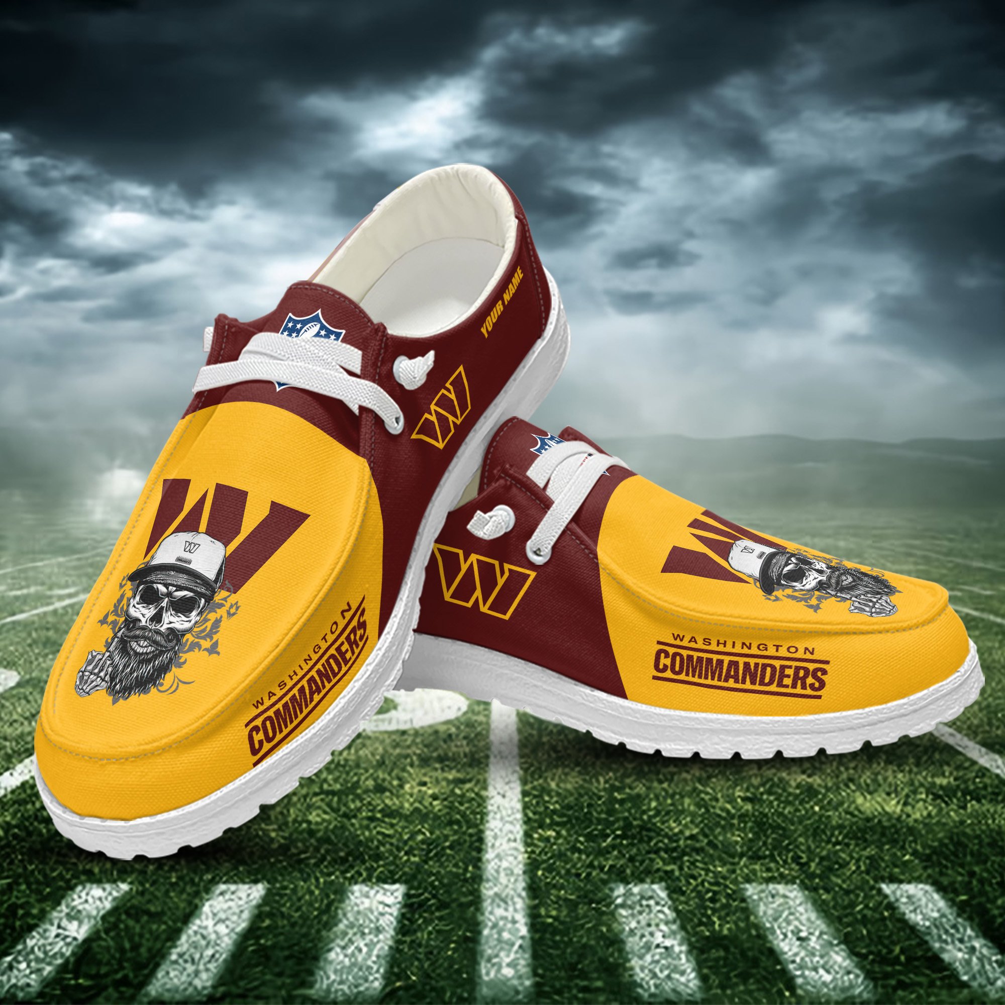 Washington Commanders Personalized Hey Dude Shoes For Men And Women ST8611