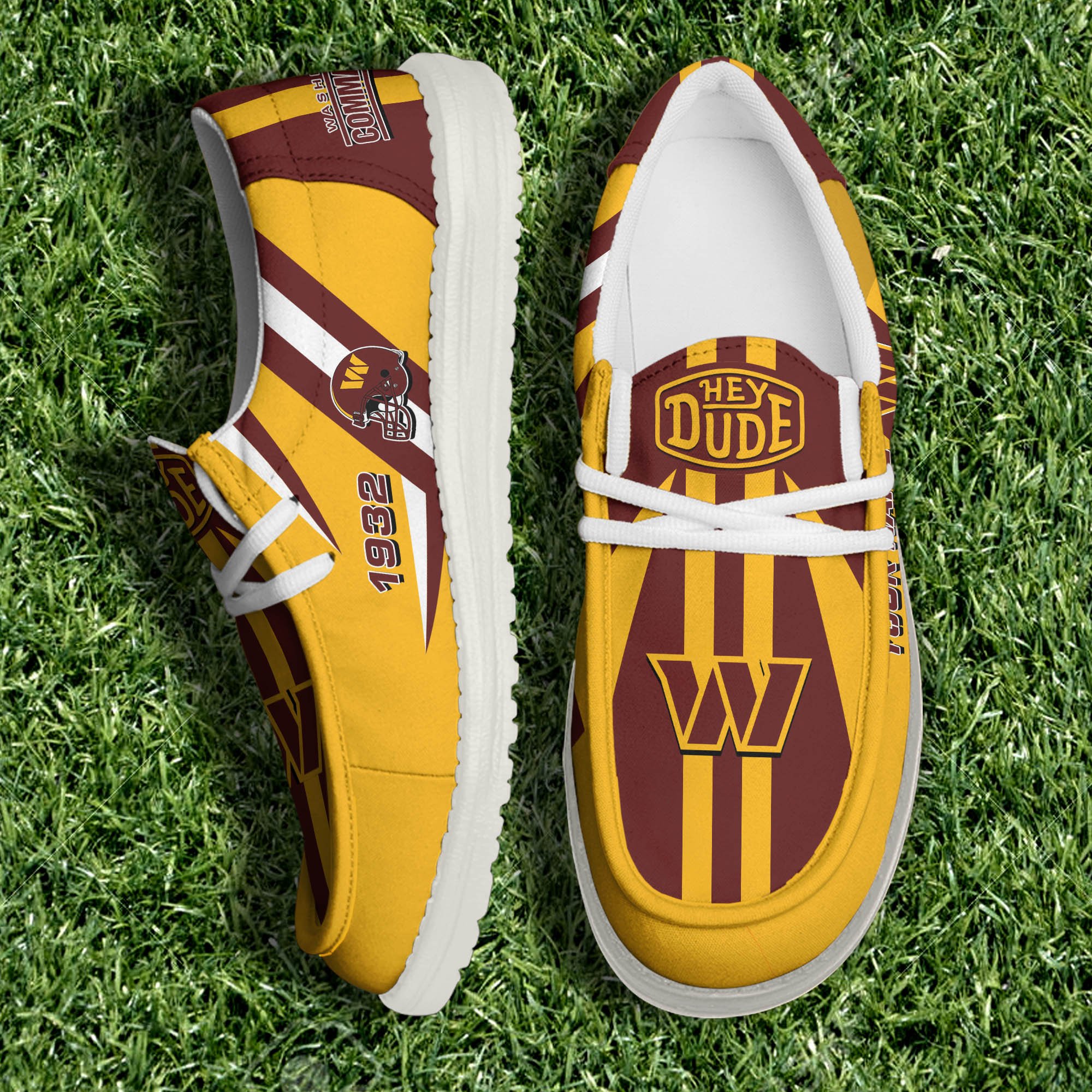 Washington Commanders Personalized Hey Dude Shoes For Men And Women ST8985