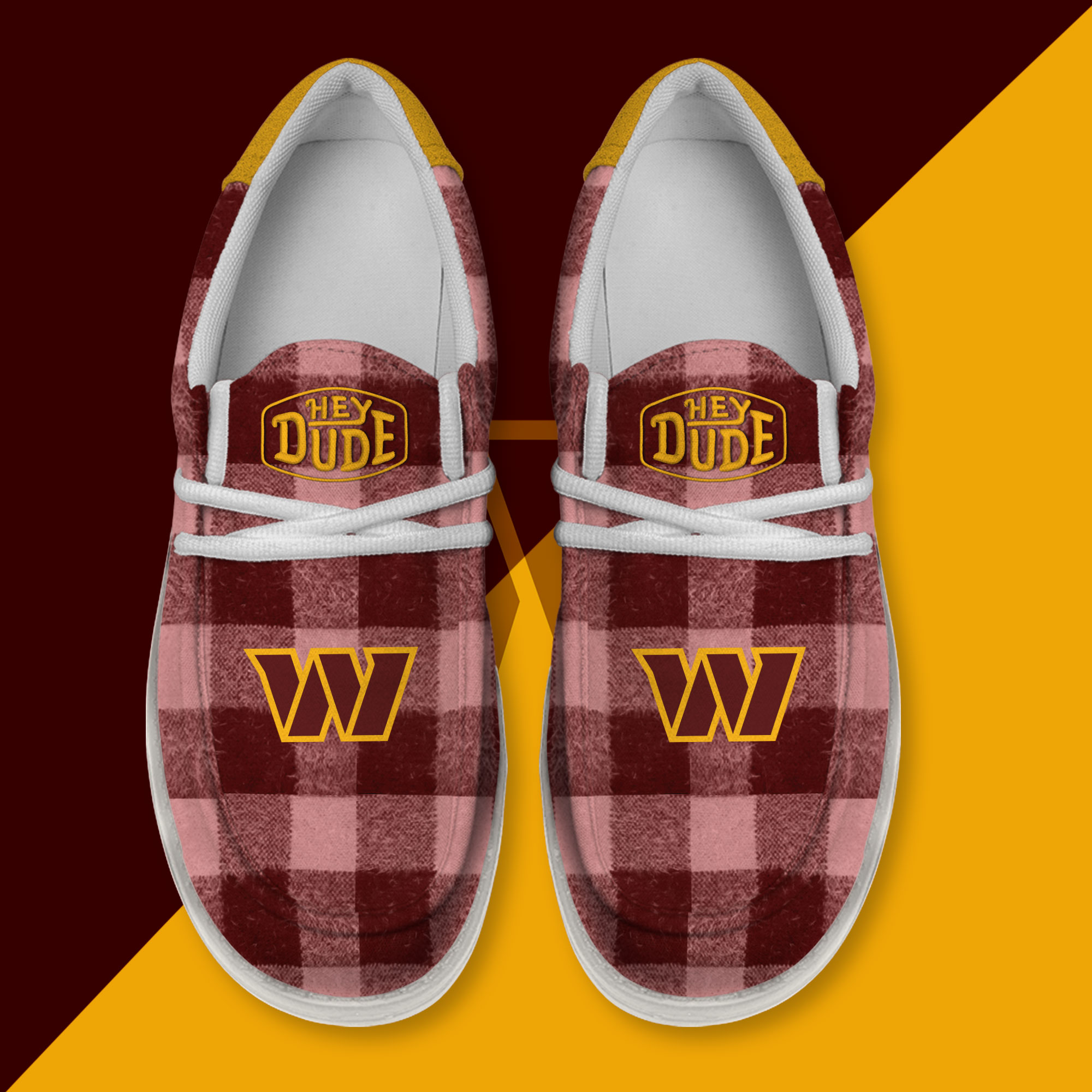 Washington Commanders Personalized Hey Dude Shoes For Men And Women ST9396