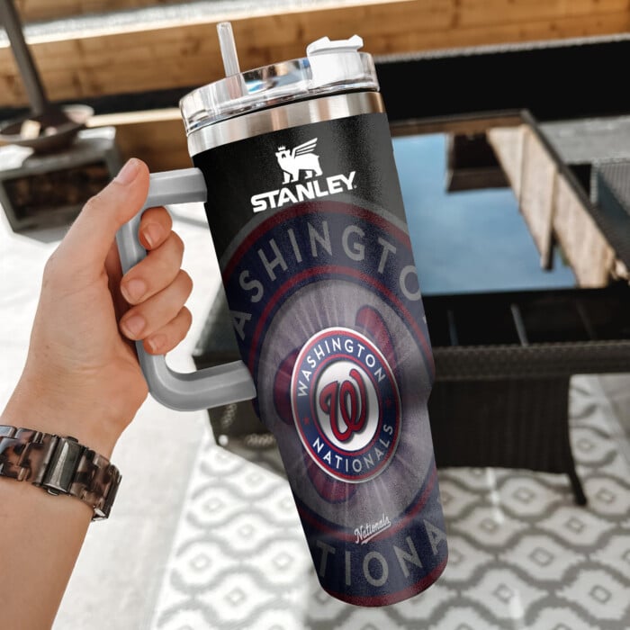 Washington Nationals Stanley Tumbler Personalized Name St8819