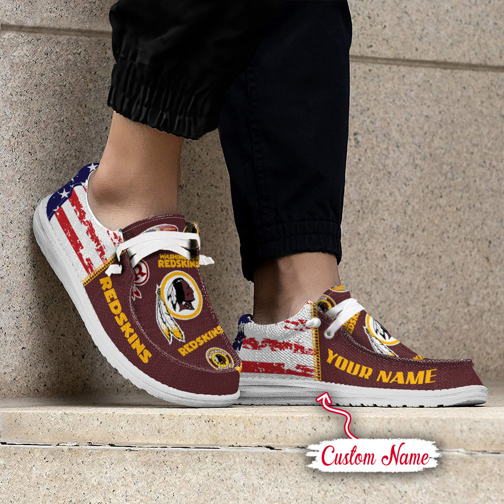 Washington Redskins Personalized Hey Dude Shoes For Men And Women ST10458