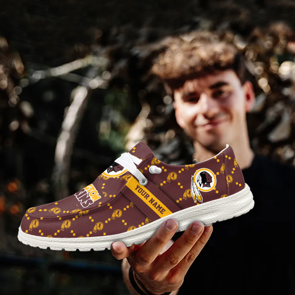 Washington Redskins Personalized Hey Dude Shoes For Men And Women ST10518