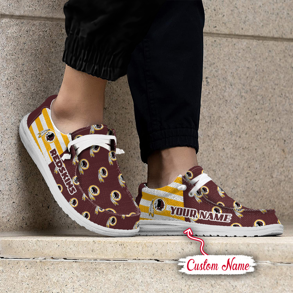 Washington Redskins Personalized Hey Dude Shoes For Men And Women ST10634