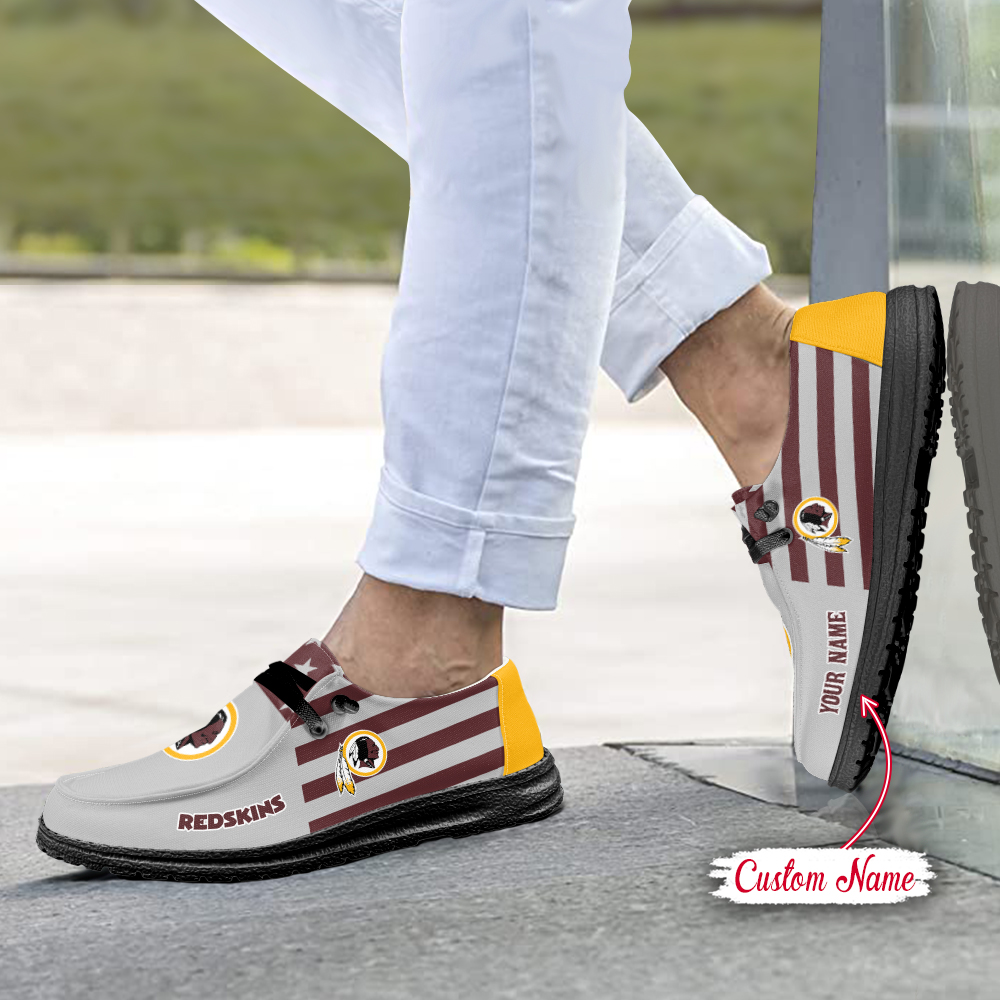 Washington Redskins Personalized Hey Dude Shoes For Men And Women ST10715