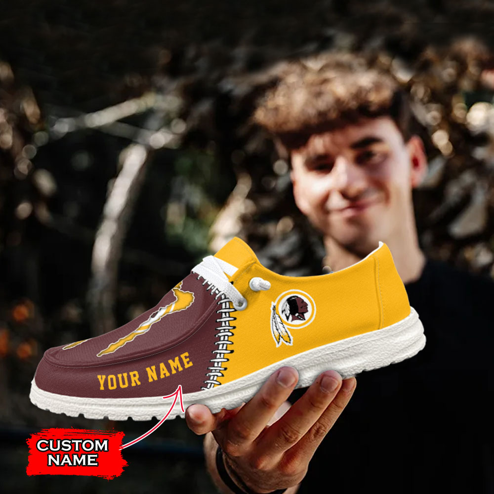 Washington Redskins Personalized Hey Dude Shoes For Men And Women ST10733