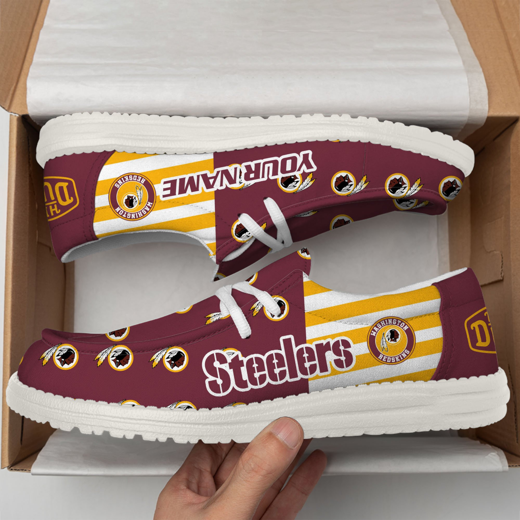 Washington Redskins Personalized Hey Dude Shoes For Men And Women ST5047