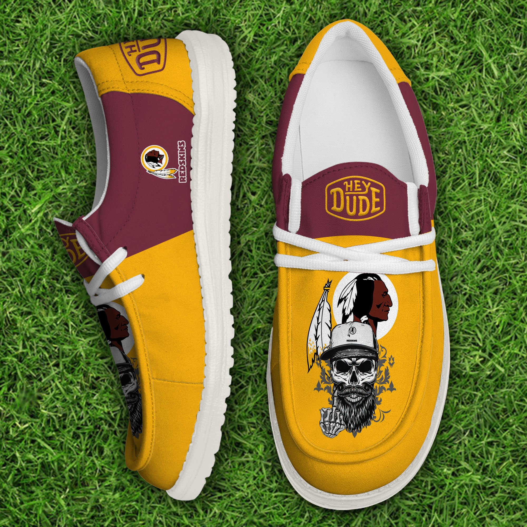 Washington Redskins Personalized Hey Dude Shoes For Men And Women ST5073