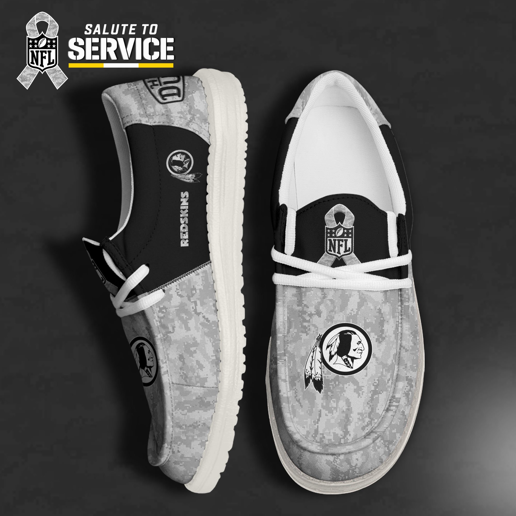 Washington Redskins Personalized Hey Dude Shoes For Men And Women ST8926