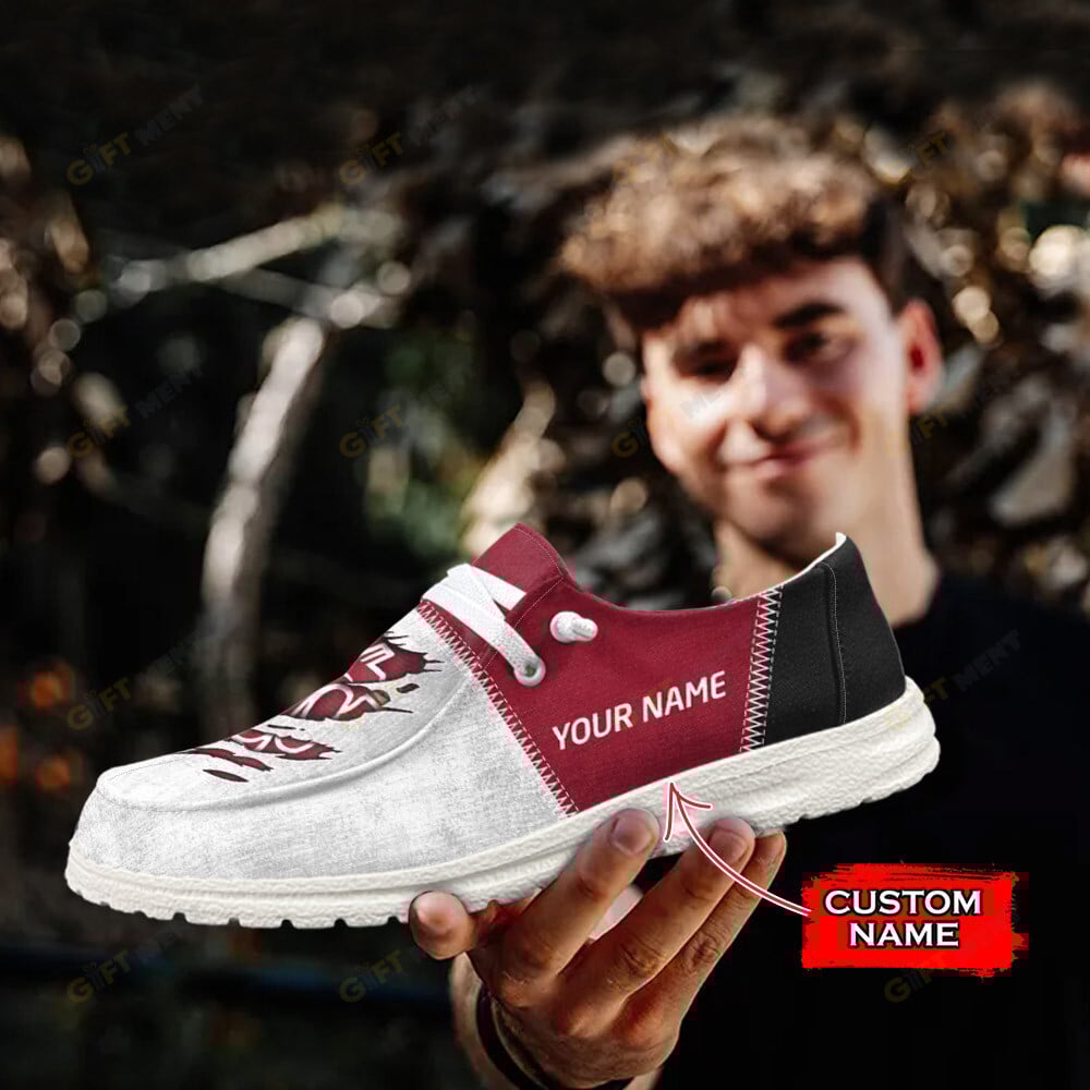 Washington State Cougars Personalized Hey Dude Shoes For Men And Women ST4110