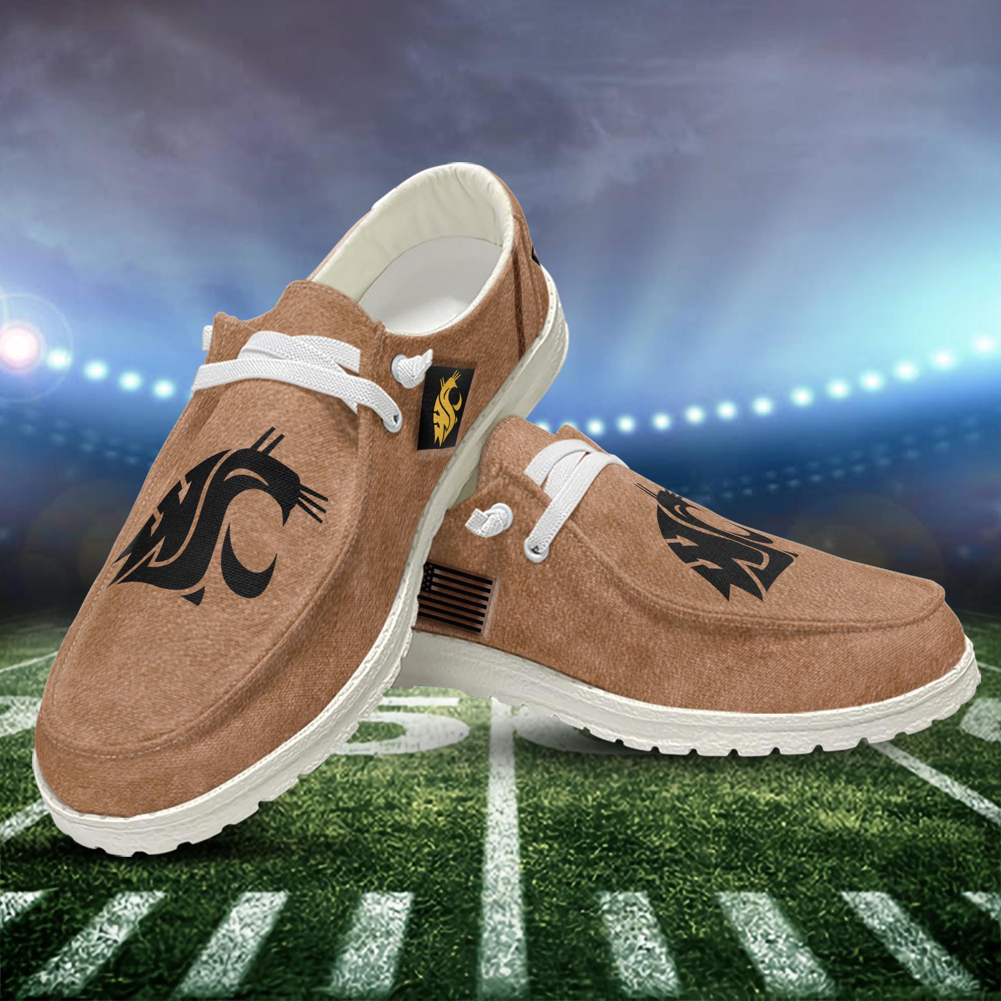 Washington State Cougars Salute To Service NCAA Personalized Hey Dude Shoes For Men And Women ST13917