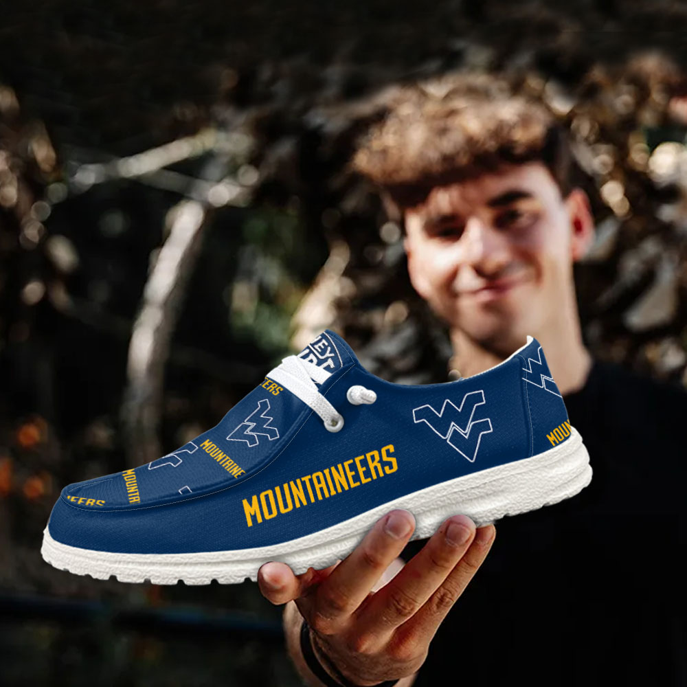 West Virginia Mountaineers NCAA Personalized Hey Dude Shoes For Men And Women ST11743