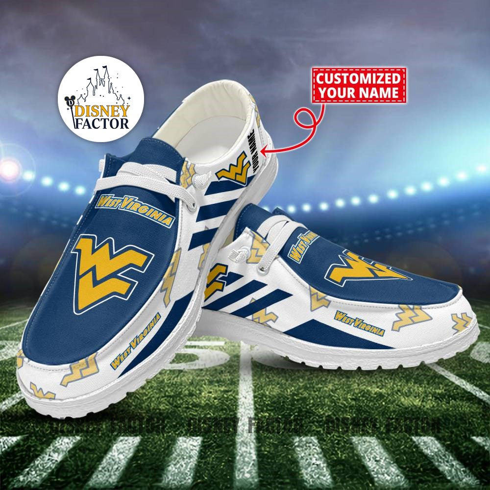 West Virginia Mountaineers NCAA Personalized Hey Dude Shoes For Men And Women ST11781