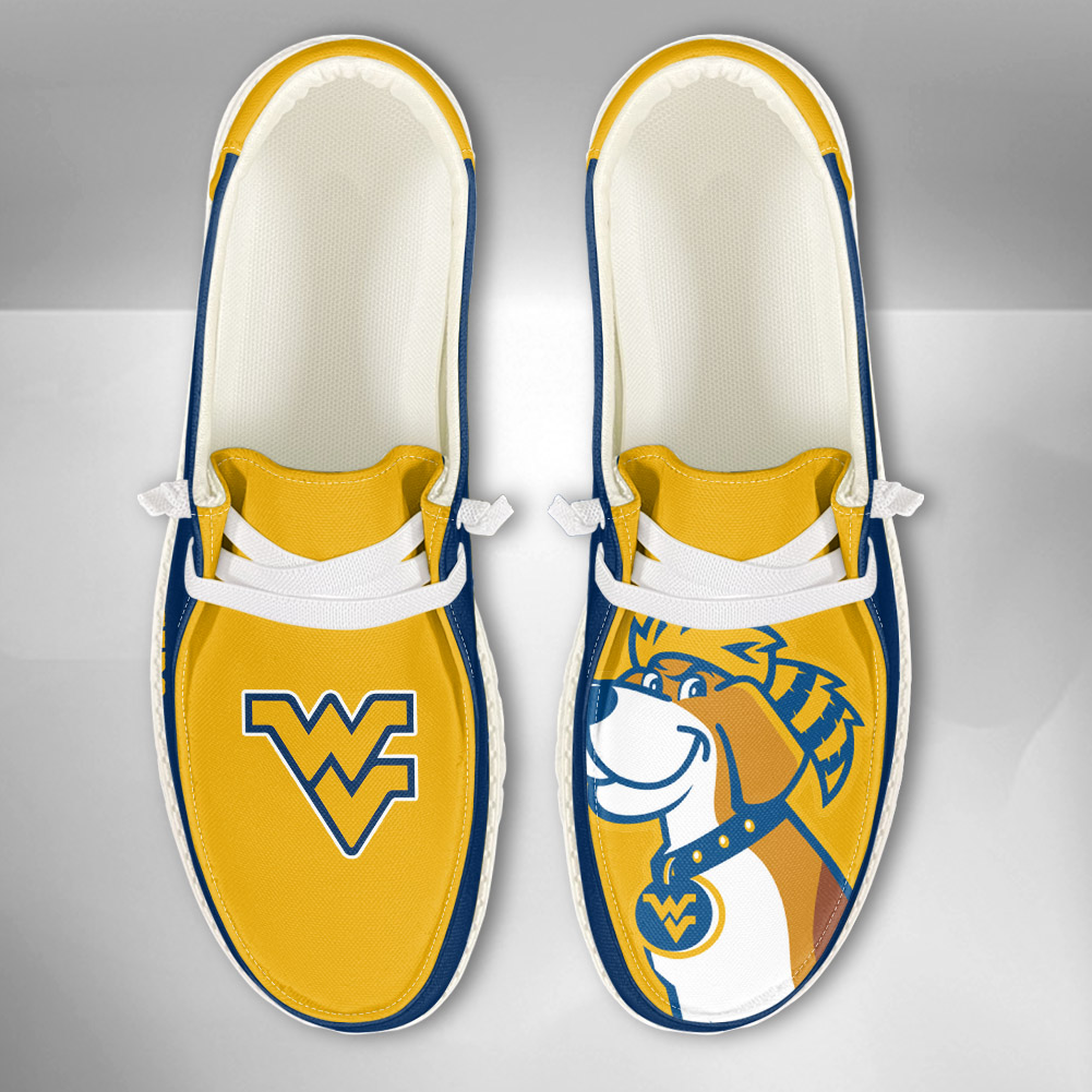 West Virginia Mountaineers NCAA Personalized Hey Dude Shoes For Men And Women ST12527