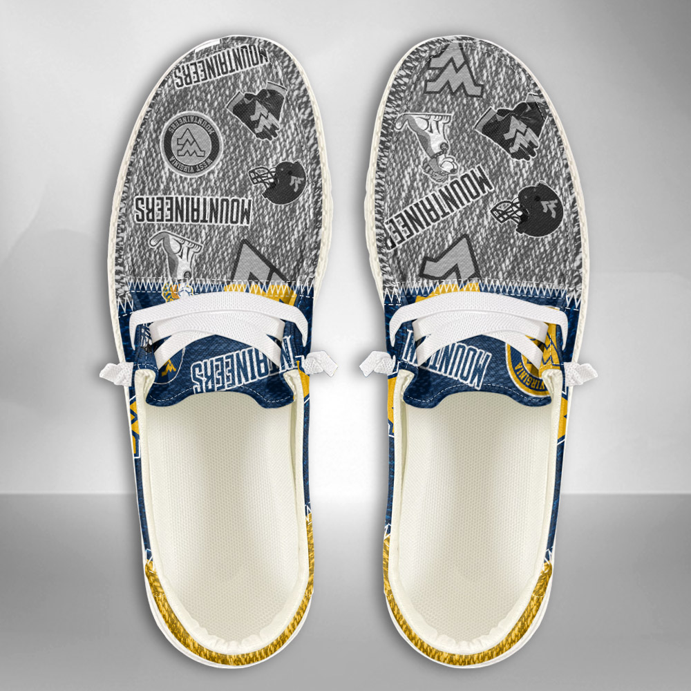 West Virginia Mountaineers NCAA Personalized Hey Dude Shoes For Men And Women ST12743