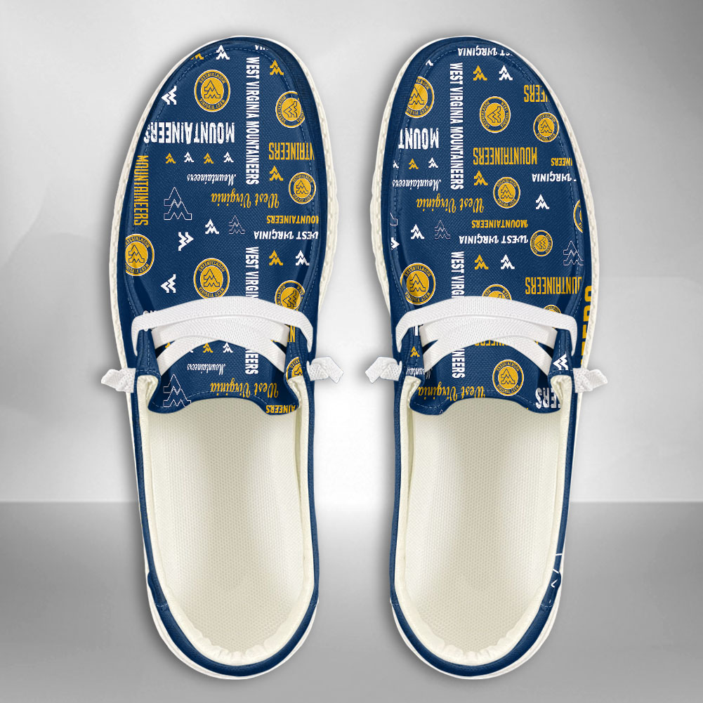 West Virginia Mountaineers NCAA Personalized Hey Dude Shoes For Men And Women ST12824