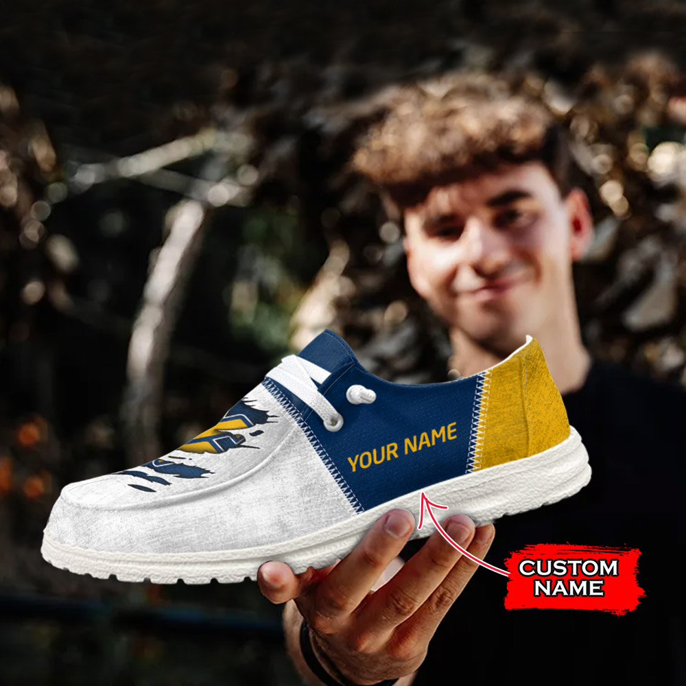 West Virginia Mountaineers NCAA Personalized Hey Dude Shoes For Men And Women ST13238