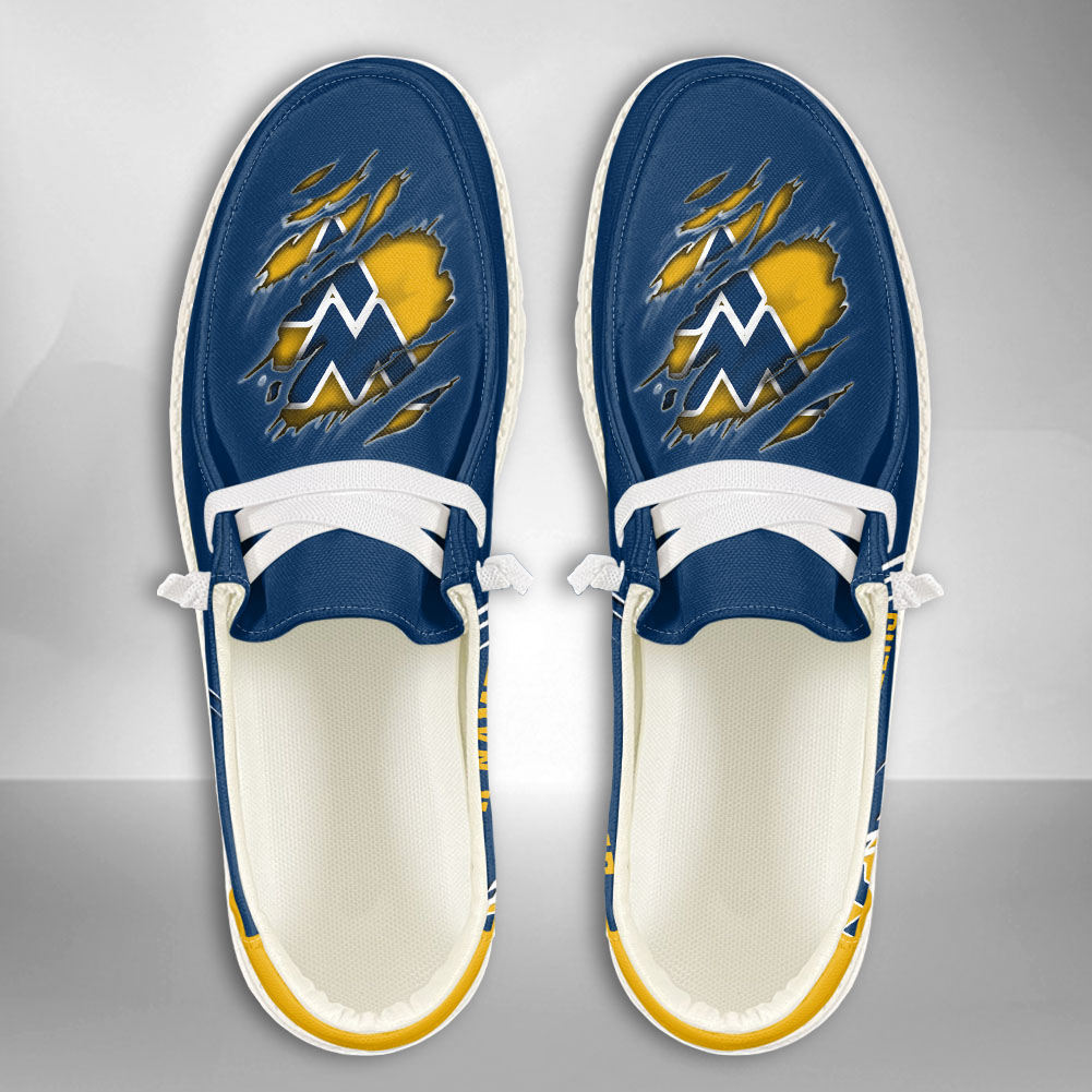 West Virginia Mountaineers NCAA Personalized Hey Dude Shoes For Men And Women ST13349