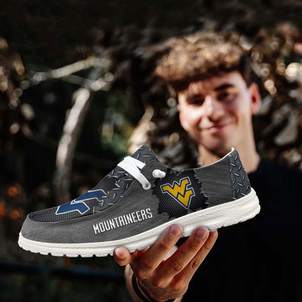 West Virginia Mountaineers NCAA Personalized Hey Dude Shoes For Men And Women ST14133
