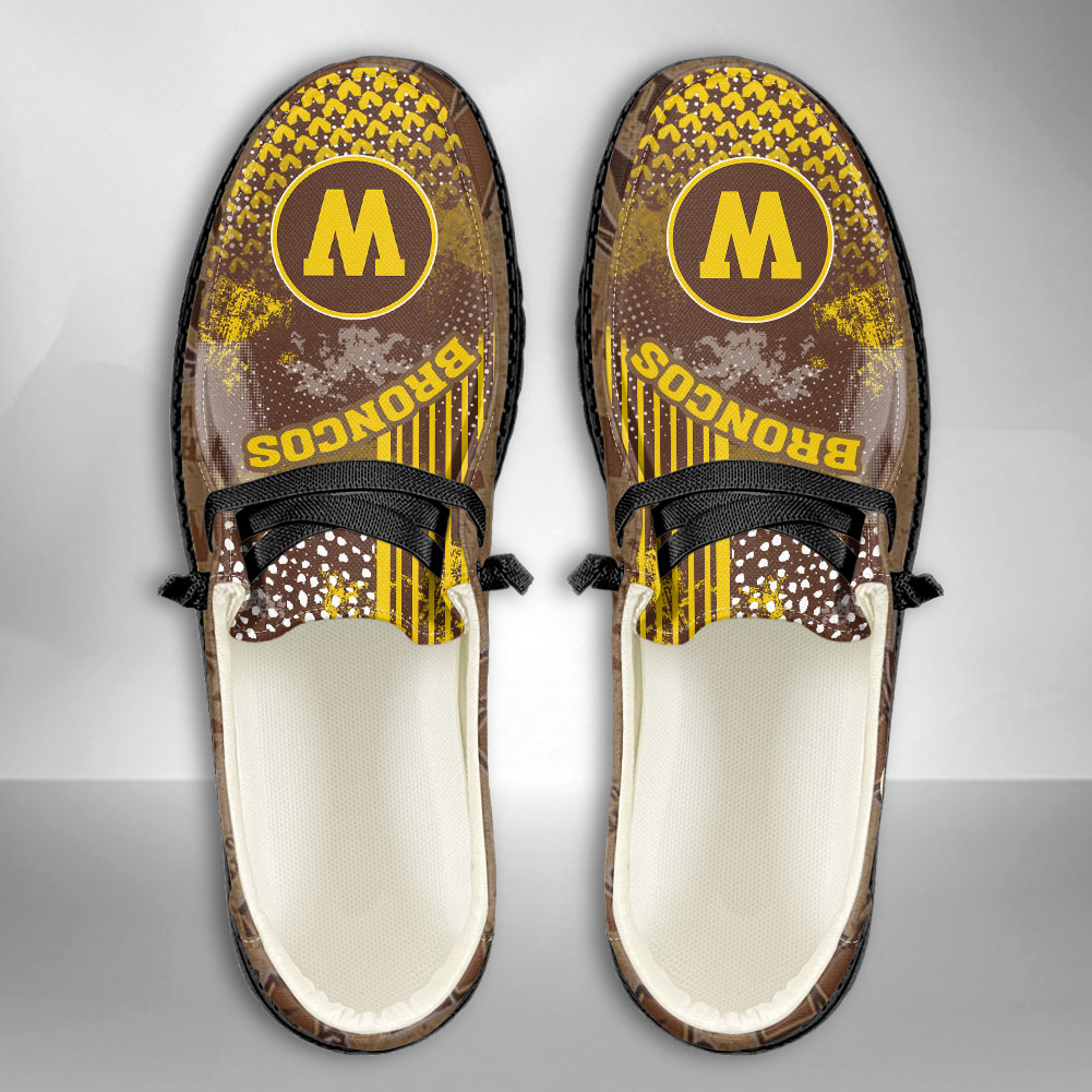 Western Michigan Broncos NCAA Personalized Hey Dude Shoes For Men And Women ST12009