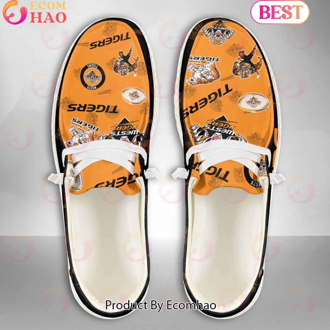 Wests Tigers Personalized Hey Dude Shoes For Men And Women ST4238