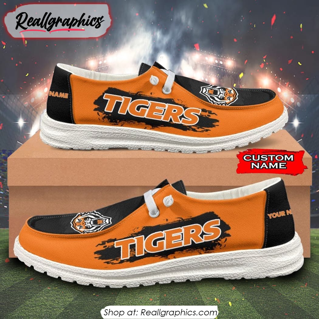 Wests Tigers Personalized Hey Dude Shoes For Men And Women ST4520