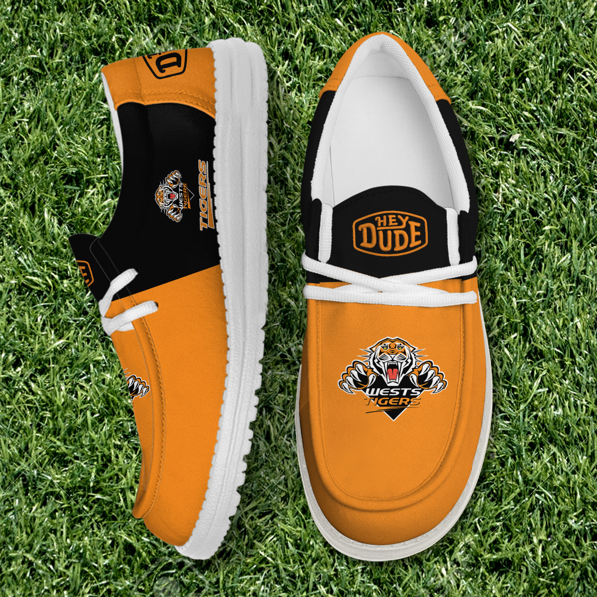 Wests Tigers Personalized Hey Dude Shoes For Men And Women ST9331