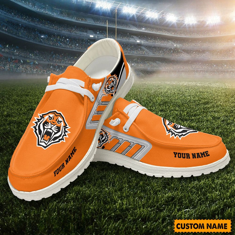 Wests Tigers Personalized Hey Dude Shoes For Men And Women ST9575