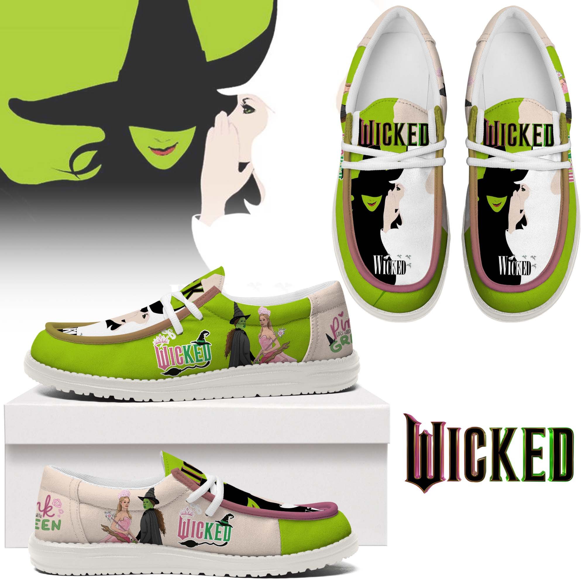 Wicked Personalized Hey Dude Shoes For Men And Women ST6173