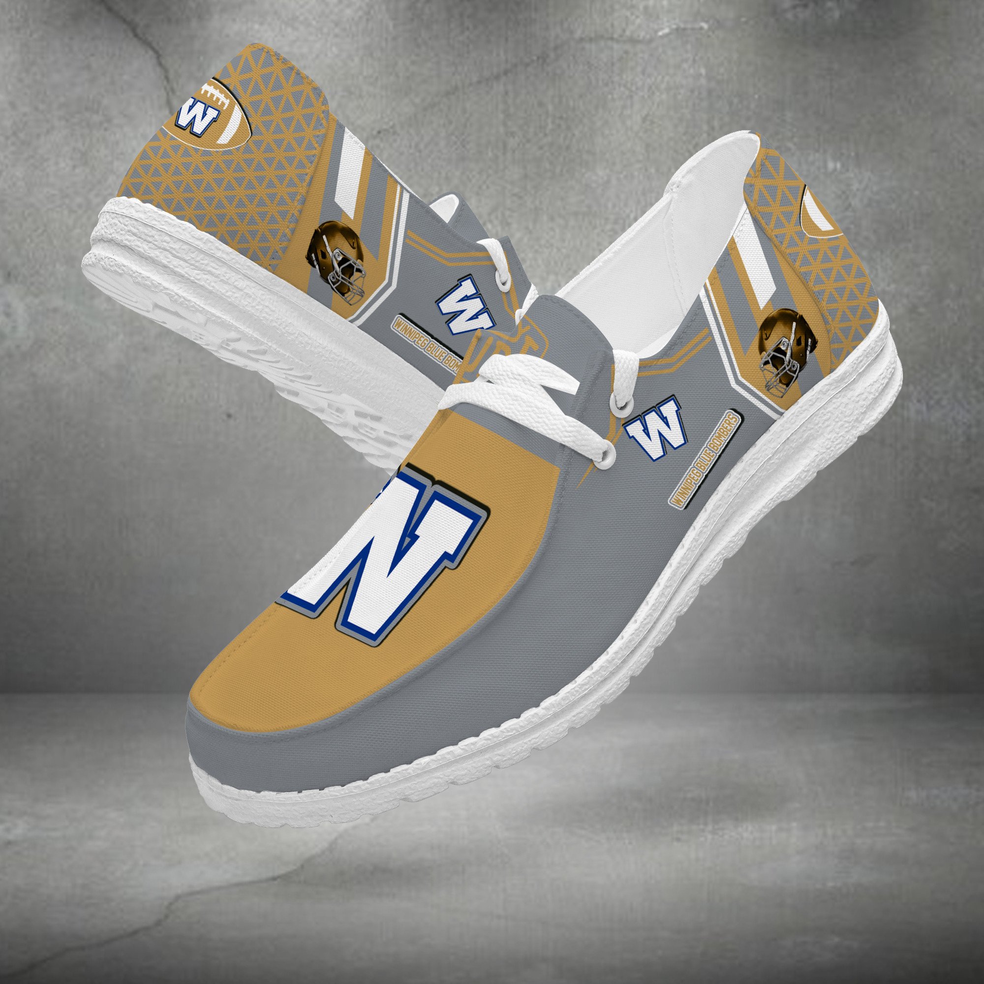 Winnipeg Blue Bombers Personalized Hey Dude Shoes For Men And Women ST9601