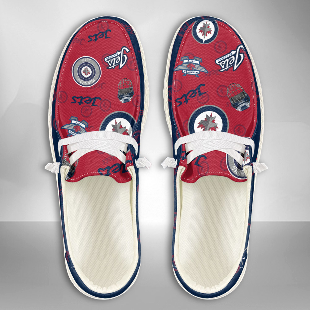 Winnipeg Jets NHL Personalized Hey Dude Shoes For Men And Women ST12416
