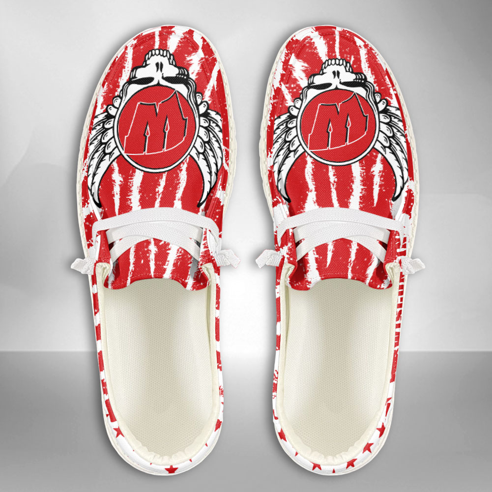 Wisconsin Badgers NCAA Personalized Hey Dude Shoes For Men And Women ST13424