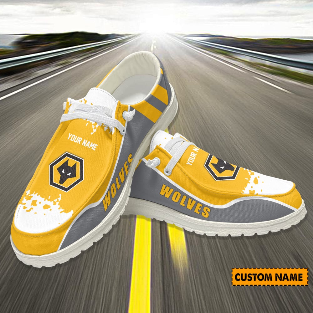 Wolverhampton Wanderers Personalized Hey Dude Shoes For Men And Women ST9585
