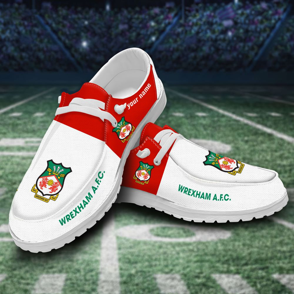 Wrexham AFC Personalized Hey Dude Shoes For Men And Women ST7353