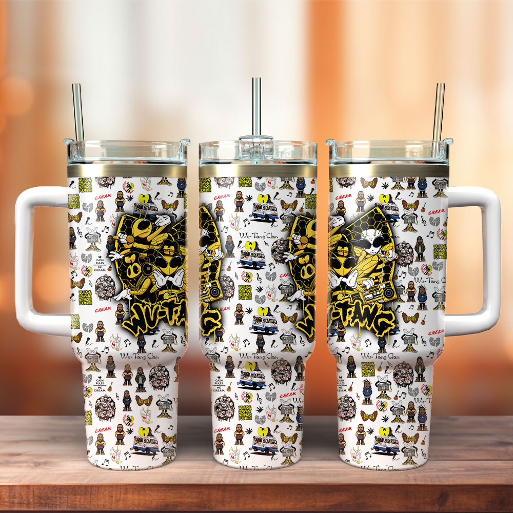 Wu-Tang Clan Music Stanley Tumbler With Handle Personalized Name St2899