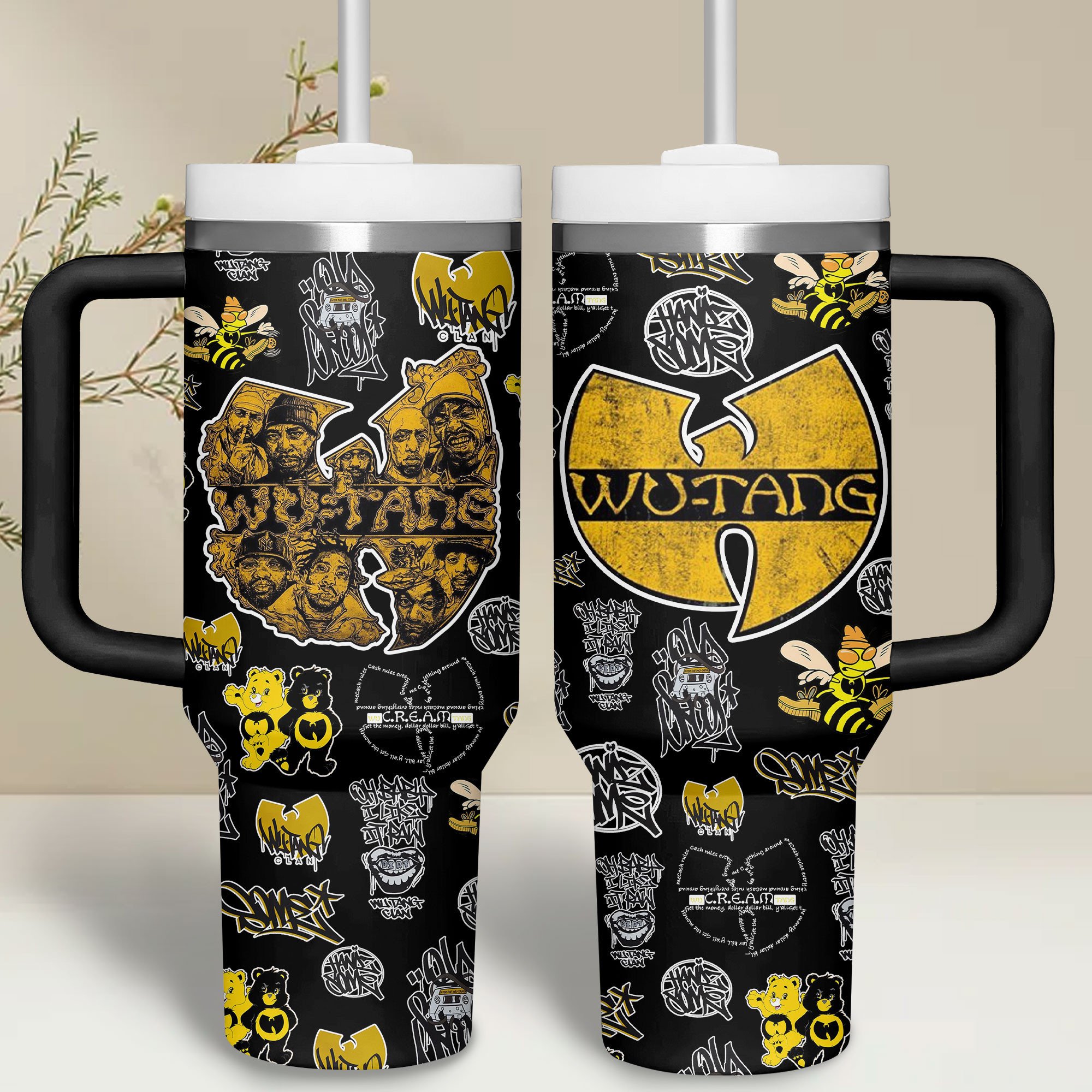 Wu-Tang Music Stanley Tumbler With Handle Personalized Name St2958