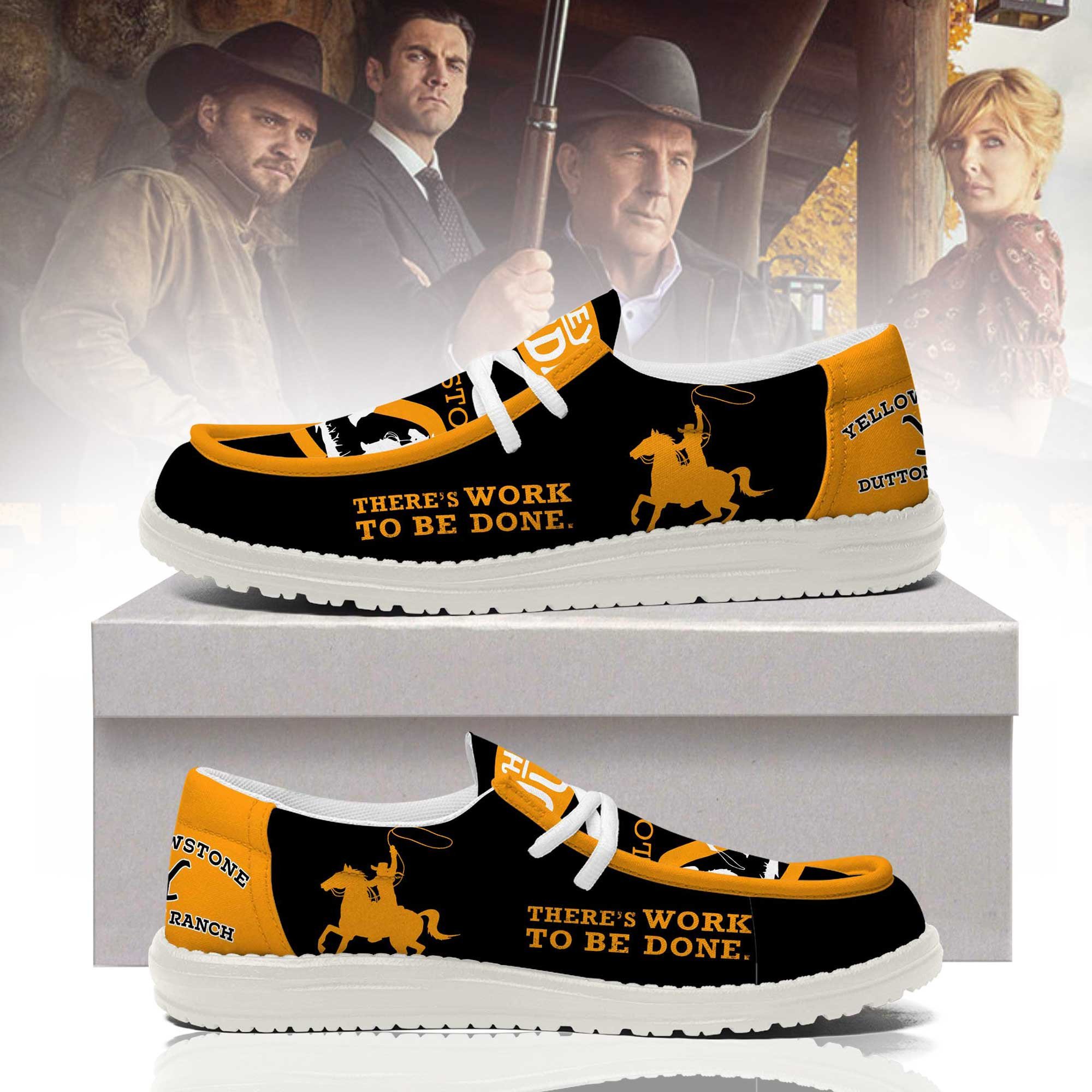 Yellowstone Personalized Hey Dude Shoes For Men And Women ST5900
