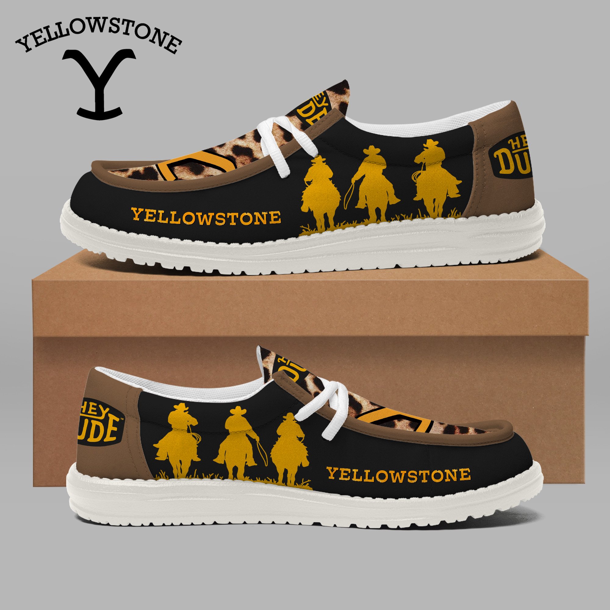 Yellowstone Personalized Hey Dude Shoes For Men And Women ST6059
