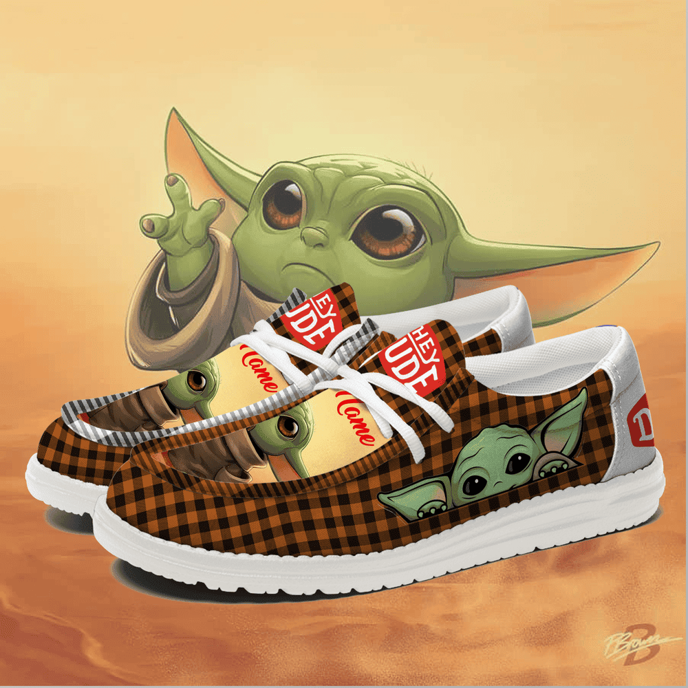 Yoda Personalized Hey Dude Shoes For Men And Women ST9110