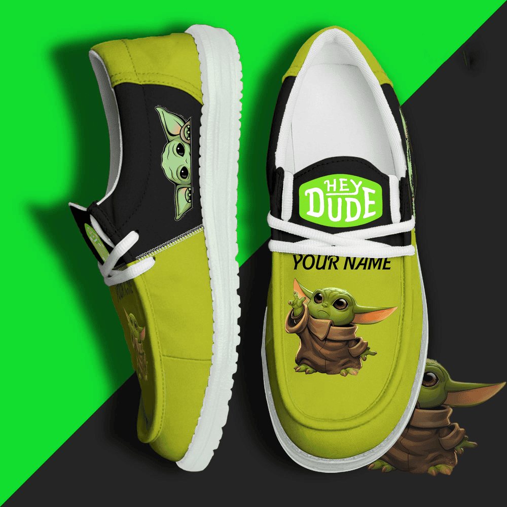Yoda Personalized Hey Dude Shoes For Men And Women ST9111