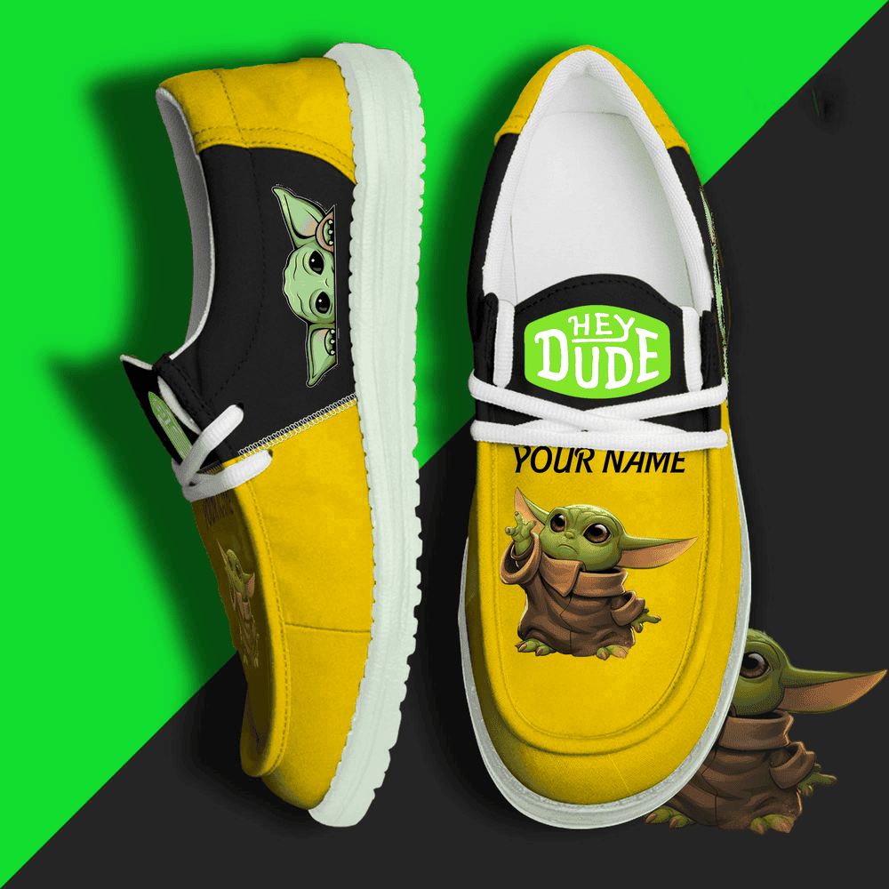 Yoda Personalized Hey Dude Shoes For Men And Women ST9113