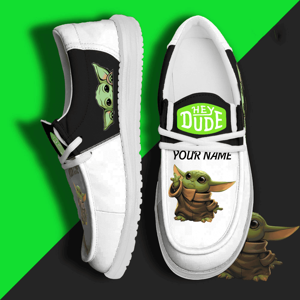Yoda Personalized Hey Dude Shoes For Men And Women ST9118