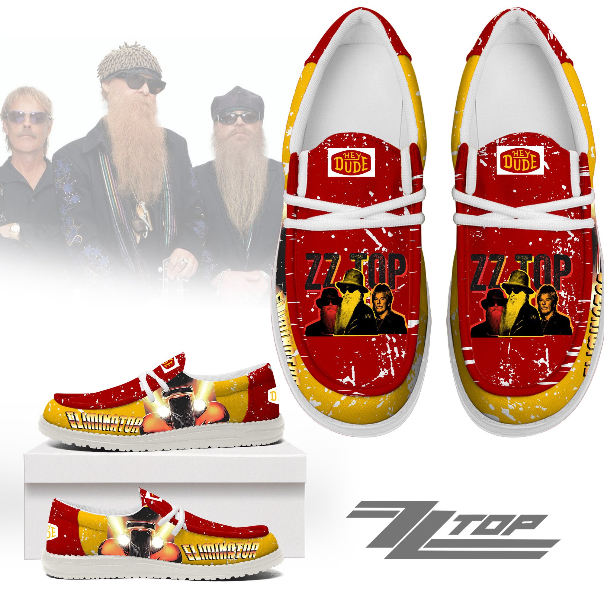 ZZ Top Personalized Hey Dude Shoes For Men And Women ST5544